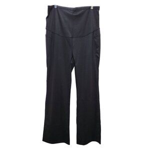Urbest Womens  Black Flared pregnancy maternity Leggings Pants Size XL
